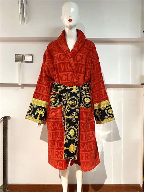 how to spot a fake versace robe|versace knockoff robe.